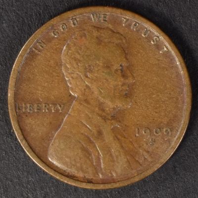 Sale Photo Thumbnail #322: 1909-S Lincoln Cent
