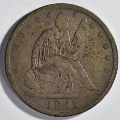 Sale Photo Thumbnail #363: 1847-O Seated Half Dollar