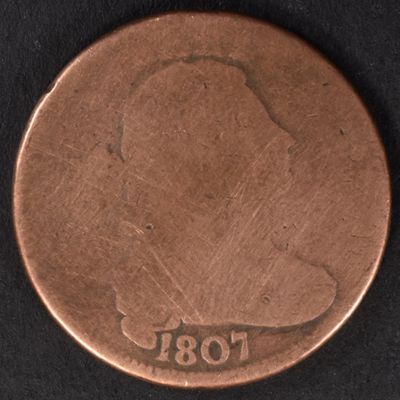 Sale Photo Thumbnail #118: 1807 Bust Large Cent