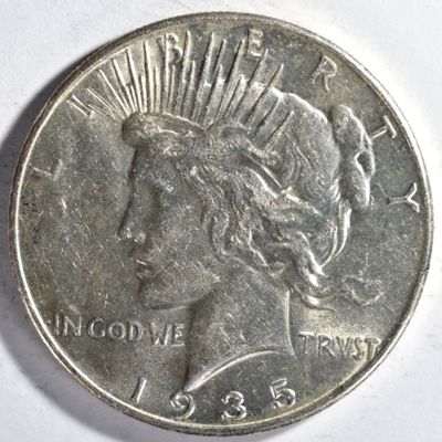 Sale Photo Thumbnail #400: 1935 Peace Dollar