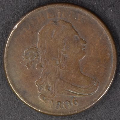 Sale Photo Thumbnail #112: 1806 Draped Bust Half Cent