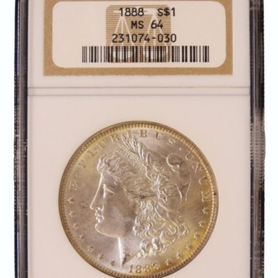 Sale Photo Thumbnail #48: 1888 Morgan Dollar MS64 NGC