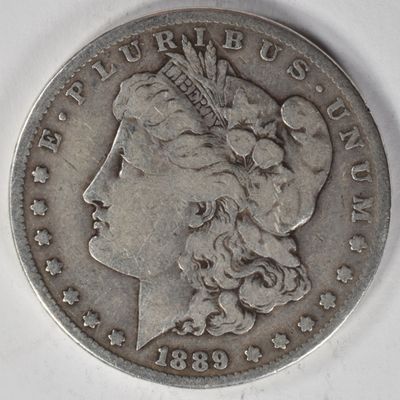 Sale Photo Thumbnail #188: 1889-CC Morgan Dollar Key Date