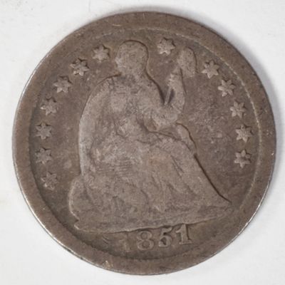 Sale Photo Thumbnail #339: 1851-O Seated Half Dime