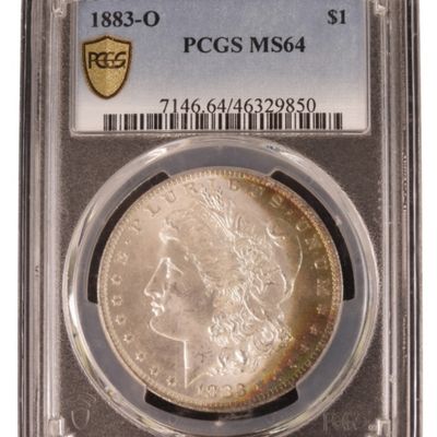 Sale Photo Thumbnail #239: 1883-O Morgan Dollar MS64 PCGS