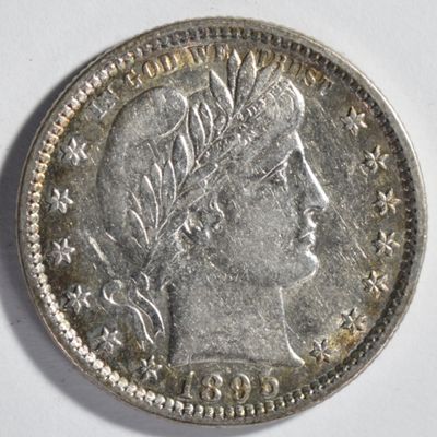 Sale Photo Thumbnail #354: 1895 Barber Quarter