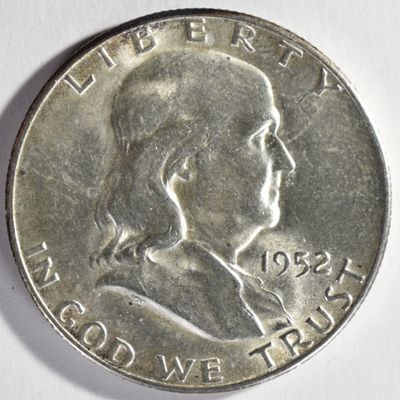 Sale Photo Thumbnail #376: 1952-S Franklin Half Dollar