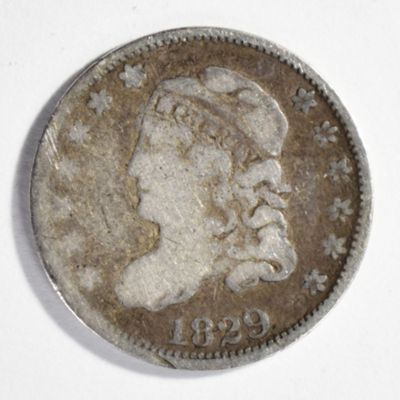 Sale Photo Thumbnail #139: 1829 Bust Half Dime