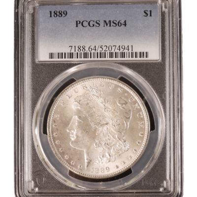 Sale Photo Thumbnail #250: 1889 Morgan Dollar MS64 PCGS
