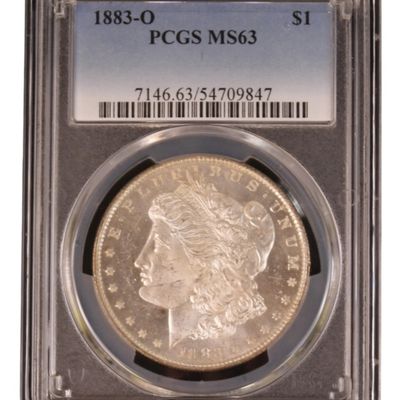 Sale Photo Thumbnail #41: 1883-O Morgan Dollar MS63 PCGS