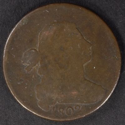 Sale Photo Thumbnail #116: 1802 Bust Large Cent