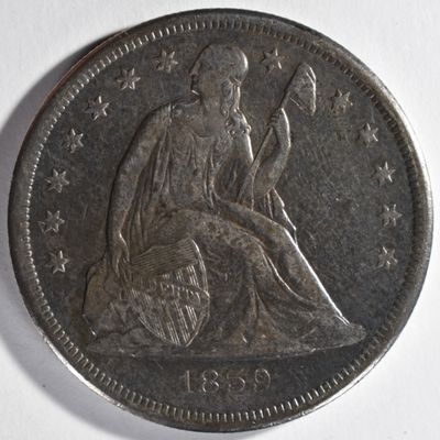 Sale Photo Thumbnail #179: 1859-O Seated Dollar