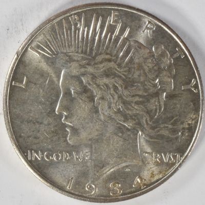 Sale Photo Thumbnail #399: 1934-D Peace Dollar