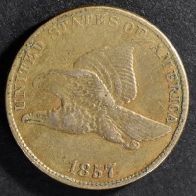 Sale Photo Thumbnail #120: 1857 Flying Eagle Cent
