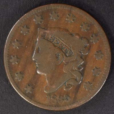 Sale Photo Thumbnail #317: 1835 Matron Head Large Cent