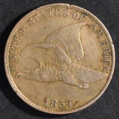 Sale Photo Thumbnail #318: 1857 Flying Eagle Cent