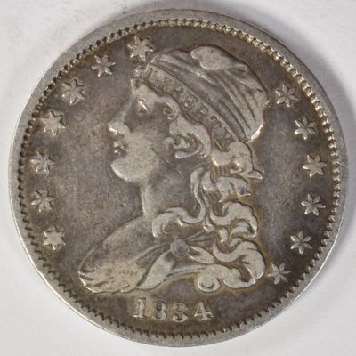Sale Photo Thumbnail #349: 1834 Capped Bust Quarter