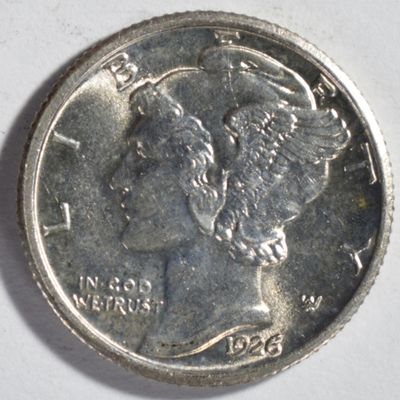 Sale Photo Thumbnail #347: 1926 Mercury Dime