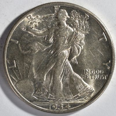 Sale Photo Thumbnail #369: 1934-D Walking Liberty Half Dollar