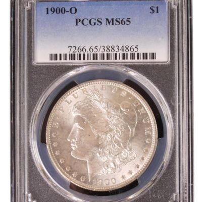 Sale Photo Thumbnail #258: 1900-O Morgan Dollar MS65