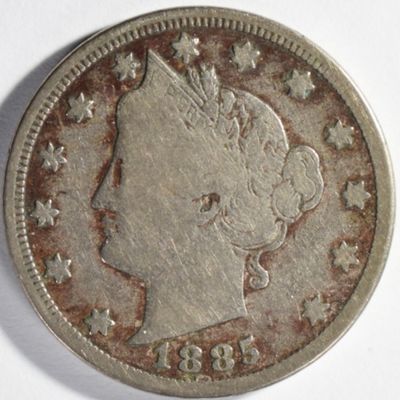 Sale Photo Thumbnail #132: 1885 Liberty V Nickel
