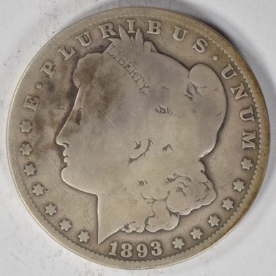 Sale Photo Thumbnail #391: 1893-O Morgan Dollar