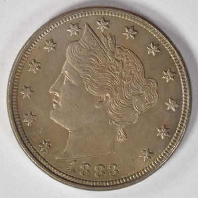 Sale Photo Thumbnail #131: 1883 No Cents V Nickel