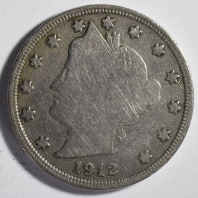 Sale Photo Thumbnail #332: 1912-S Liberty V Nickel