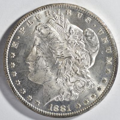 Sale Photo Thumbnail #384: 1881-CC Morgan Dollar