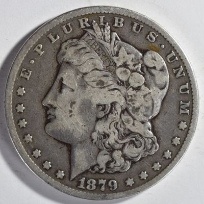 Sale Photo Thumbnail #183: 1879-CC Morgan Dollar