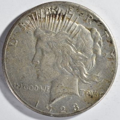 Sale Photo Thumbnail #198: 1928 Peace Dollar