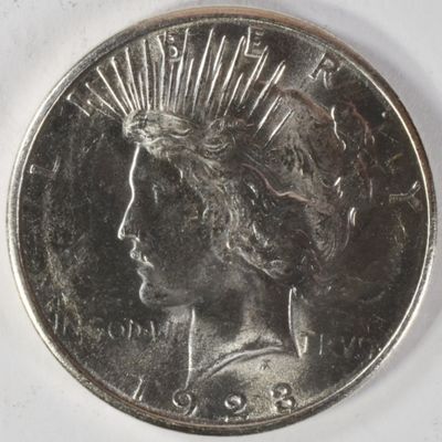 Sale Photo Thumbnail #394: 1923-S Peace Dollar