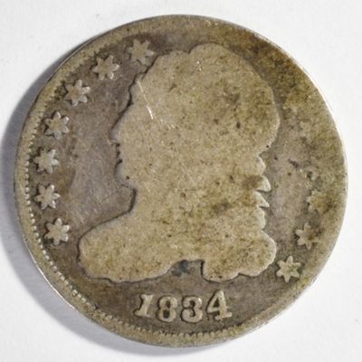 Sale Photo Thumbnail #143: 1834 Capped Bust Dime