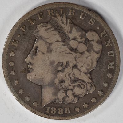Sale Photo Thumbnail #386: 1886-S Morgan Dollar