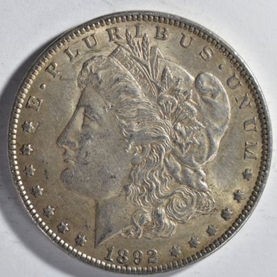 Sale Photo Thumbnail #191: 1892 Morgan Dollar