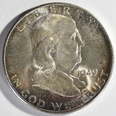 Sale Photo Thumbnail #373: 1949-S Franklin Half Dollar Key Date
