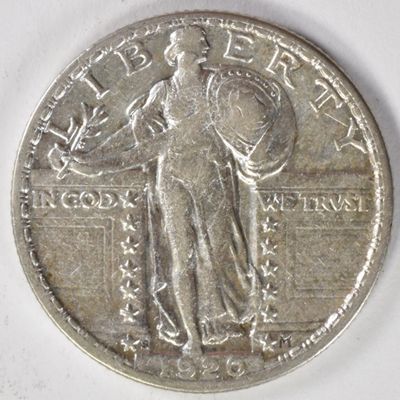 Sale Photo Thumbnail #158: 1920-S Standing Liberty Quarter