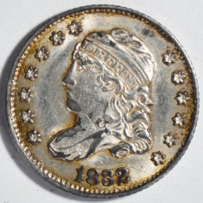 Sale Photo Thumbnail #337: 1832 Bust Half Dime