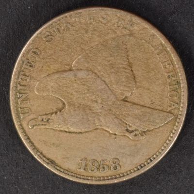 Sale Photo Thumbnail #121: 1858 Flying Eagle Cent