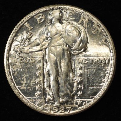 Sale Photo Thumbnail #50: 1927 STANDING LIBERTY QUARTER BU
