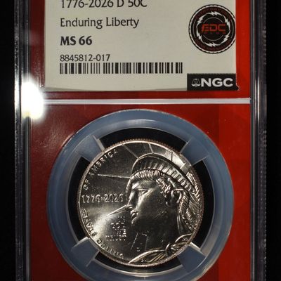 Sale Photo Thumbnail #5: 1776-2026-D 50C ENDURING LIBERTY NGC MS66