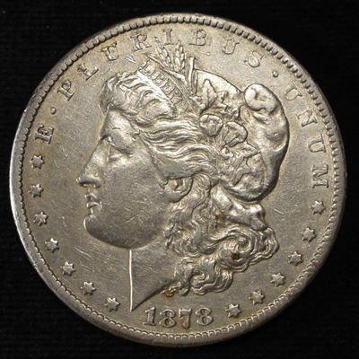 Sale Photo Thumbnail #206: 1878-CC MORGAN DOLLAR AU