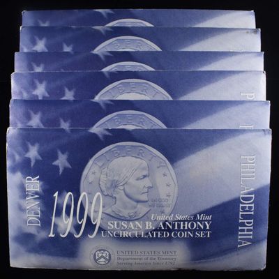 Sale Photo Thumbnail #310: (6) SBA UNC COIN SETS