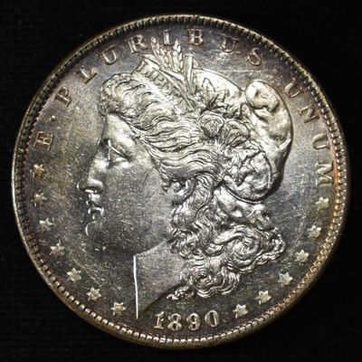 Sale Photo Thumbnail #230: 1890 MORGAN DOLLAR PL BU