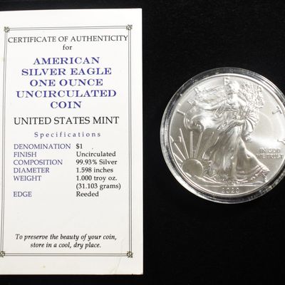 Sale Photo Thumbnail #104: 2020 AMERICAN SILVER EAGLE