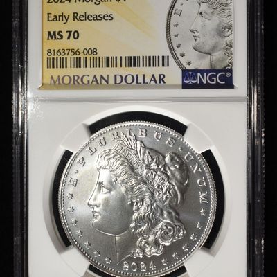 Sale Photo Thumbnail #12: 2024 MORGAN DOLLAR NGC MS70 EARLY RELEASES