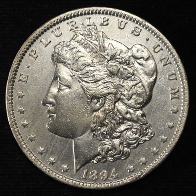 Sale Photo Thumbnail #237: 1894-O MORGAN DOLLAR SHARP BU OLD CLEANING