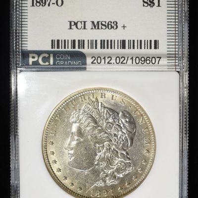 Sale Photo Thumbnail #241: 1897-O MORGAN DOLLAR PCI CH BU