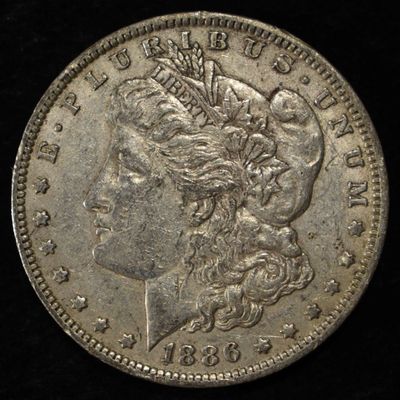 Sale Photo Thumbnail #377: 1886-O MORGAN DOLLAR XF