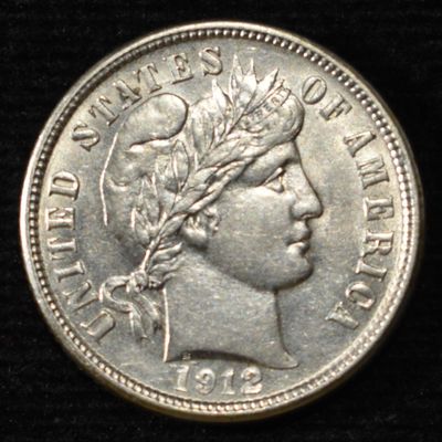 Sale Photo Thumbnail #171: 1912-D BARBER DIME CH BU